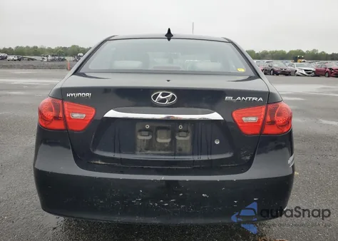 2010 Hyundai Elantra Blue из США, поврежденный, VIN KMHDU4AD3AU189196